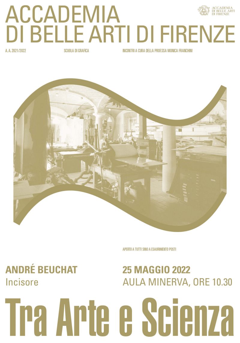 Tra Arte e Scienza - conference of the artist-engraver André Beuchat
